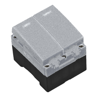 Switch, Click Series, 1-way, 18 mm x 2, metallic