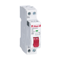 miniature circuit breaker HDB3WHP - Phase neutral - 4.5 kA - 1P+N - C - 10 A