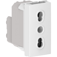 Italian socket, flexo Series, white