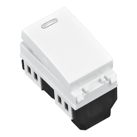 Switch, Click Series, 1-way, 24 mm, white