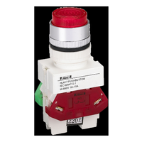 Push-button, HLAY7, illuminated, LED, 1 NO + 1 NC, 24 V, green