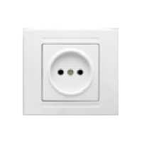 Socket-outlet, Modern Series, white